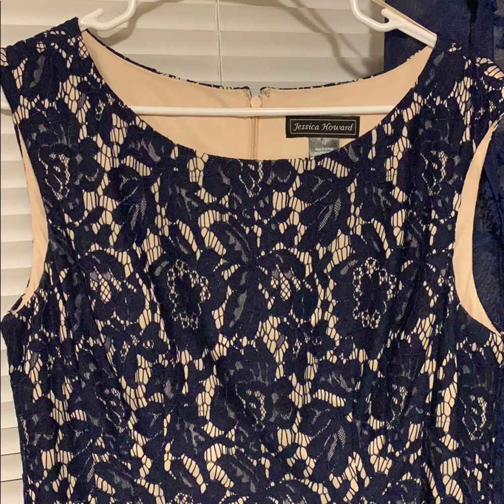 Jessica Howard lace cocktail or party dress sz 12